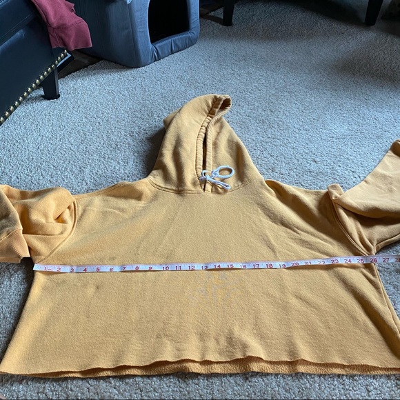 Sweatshirt, Cropped Tropical Orange Wild Fable - Picture 1 of 7